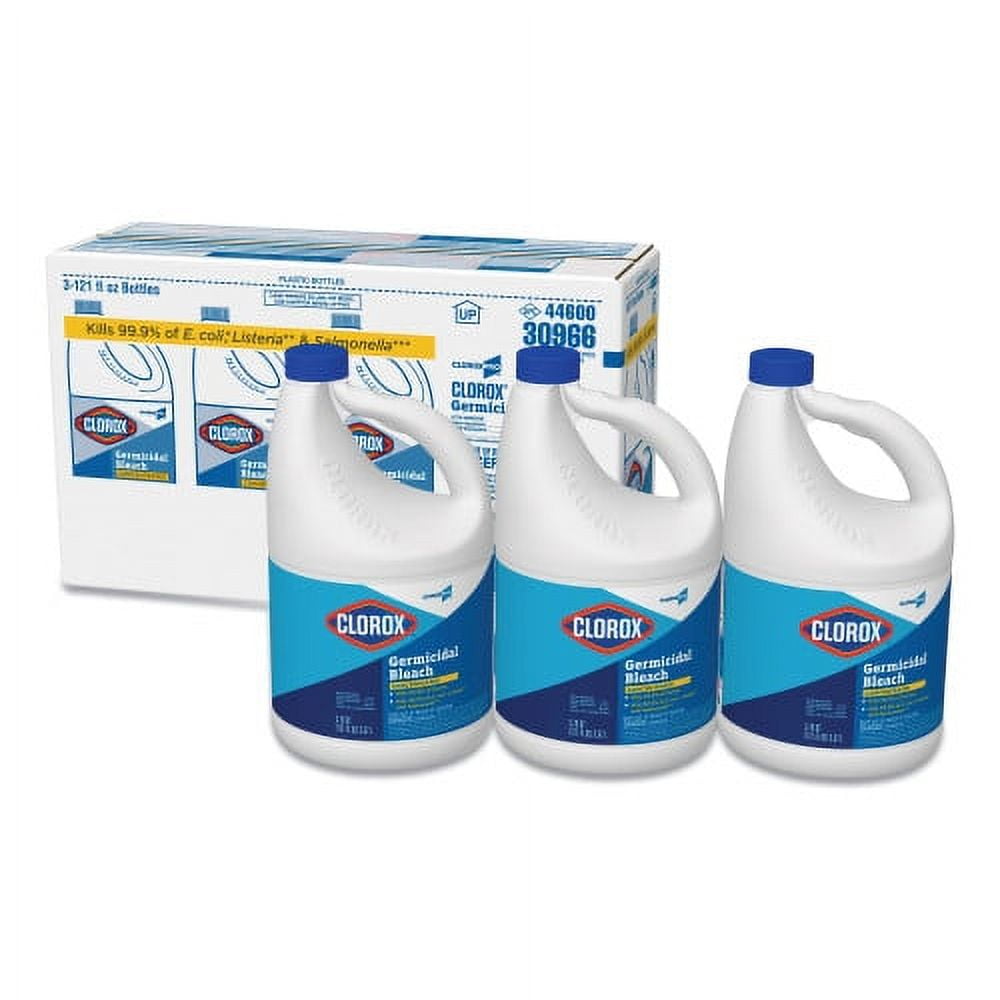 Clorox® Germicidal Bleach, 3 - 121-oz. Bottles per Carton