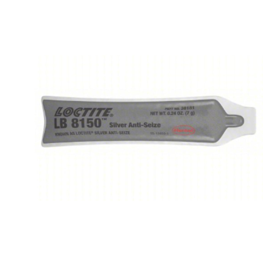 General Purpose Anti-Seize 0.25 oz Container Size, Pillow Pack, Aluminum, Graphite, LB 8150 Loctite Brand