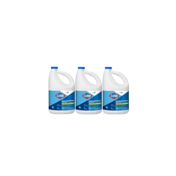 Clorox® Germicidal Bleach, 3 - 121-oz. Bottles per Carton