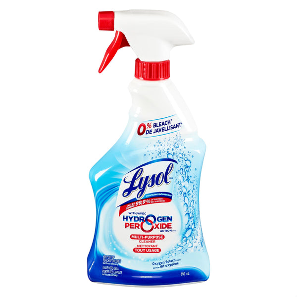 Lysol® Hydrogen Peroxide Multi-Purpose Cleaner, Citrus, 9 - 32-oz. Bottles per Case