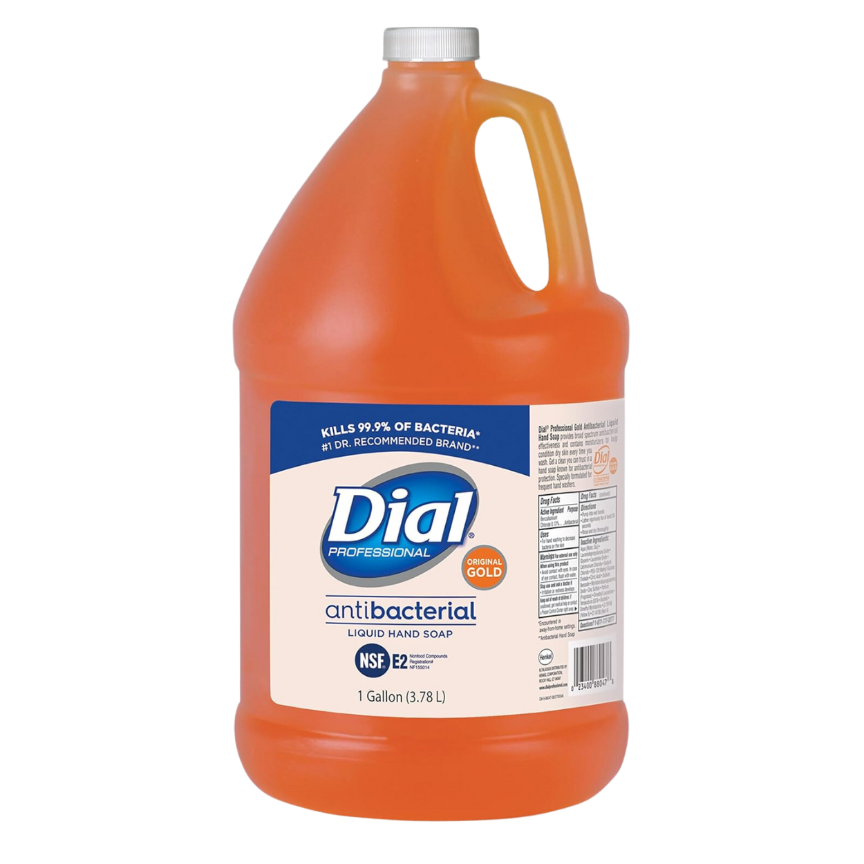 Dial Gold Antibacterial Liquid Hand Soap, Floral, 1 Gallon